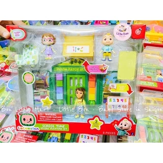 Bộ đồ chơi trường học CoComelon School Time Deluxe Playtime Set Mỹ cho bé