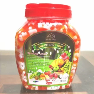 Thạch thuỷ tinh 3 màu Lotus food 2.5kg