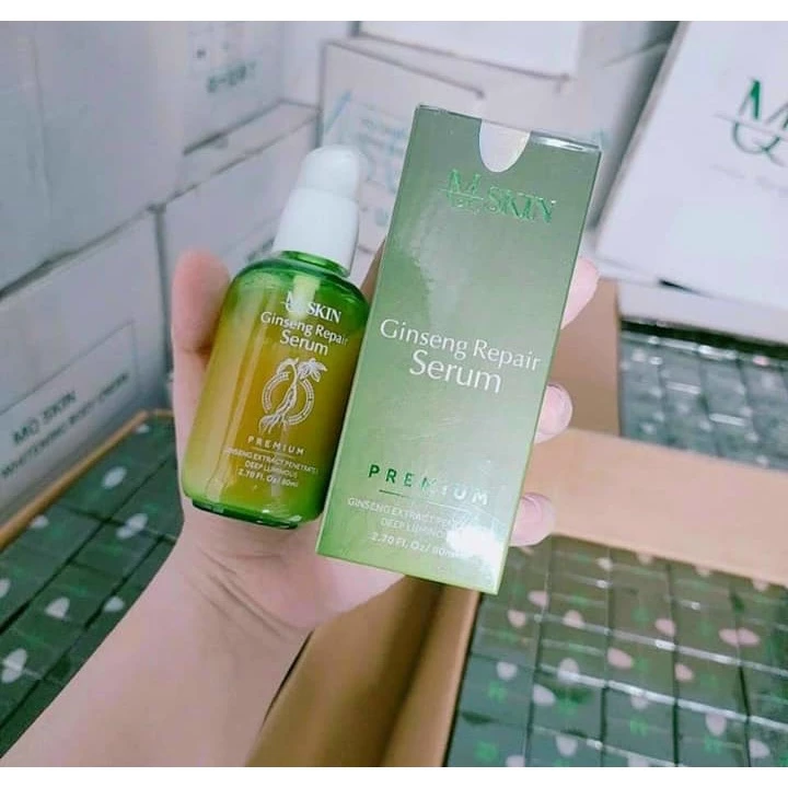 Serum tái tạo da cao cấp MQ Skin - Thay da nhân sâm cao cấp MQ Skin KHÔNG SƯNG - Ginseng Repair Serum