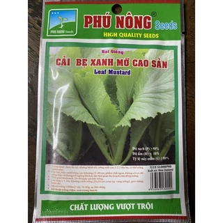 HẠT GIỐNG CẢI BẸ XANH MỠ CAO SẢN