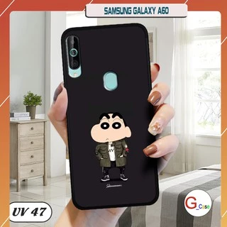 Ốp điện thoại Samsung Galaxy A60 - lưng nhám viền dẻo