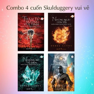 Sách: Combo 4 cuốn Skulduggery vui vẻ