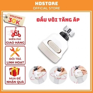 Đầu Vòi Tăng Áp Rửa Chén Bát - 3 Chế Độ Phun - Xoay 360 Độ