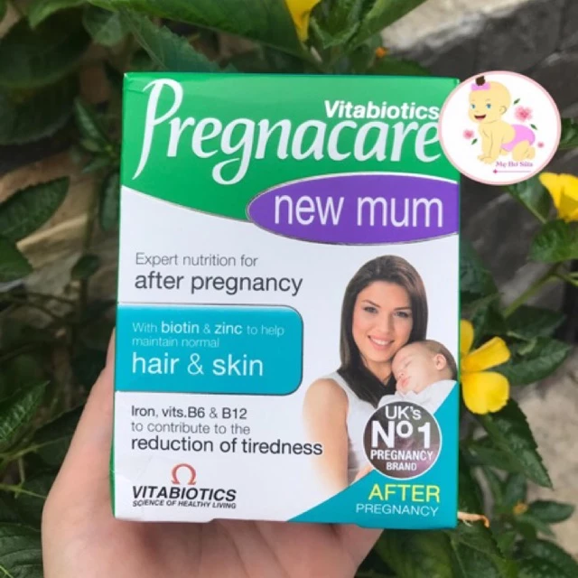 Viên Pregnacare New Mum (Tóc và Da) cho mẹ sau sinh hộp 56viên