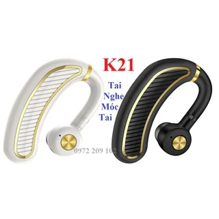 Tai Nghe Bluetooth Cao Cấp K21 - Tai Phone Móc Tai Không Dây