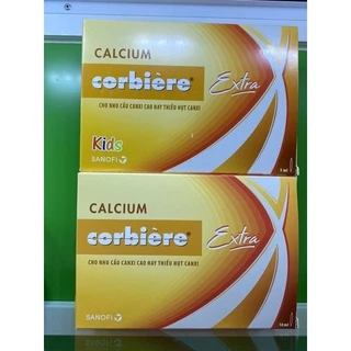 (✅Chính hãng) Calcium Corbiere Extra mới  hộp 30 ống * 10ml hoặc 5ml