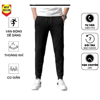 Quần Jogger Nam Nữ Trơn Basic Thun Poly Phong Cách Thể Dục Thể Thao Năng Động Cá Tính Unisex