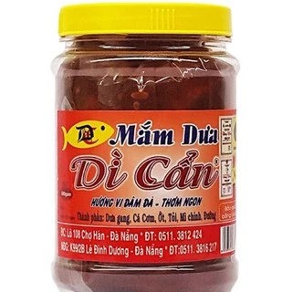 Mắm dưa Dì Cẩn hủ 500g Đặc Sản Đà Nẵng