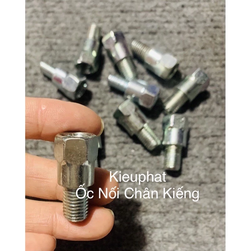 Ốc nối chân Kính ren 10li_ Ốc nối chân gương