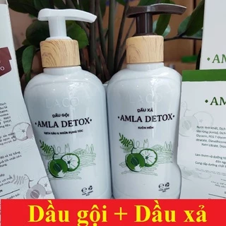 DẦU GỘI AMLA DETOX LACO hộp 300ml sạch gàu & ngừa rụng tóc, làm sạch da đầu giúp mềm mượt tóc [Chính hãng]