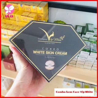 Kem Face Vip White Chính hãng - Combo Kem Face + Serum Vip White