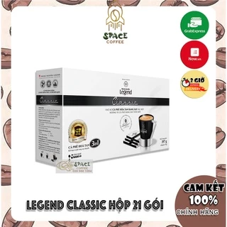 (Classic H21) Cà Phê Hòa Tan Trung Nguyên Legend Hộp 21 Gói x 17gr