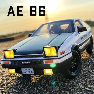 Mô Hình Xe Hơi Toyota AE86 Bằng Hợp Kim Tỉ Lệ 1: 20