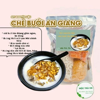 Set chè bưởi An Giang nguyên liệu nấu được 20-40 chén