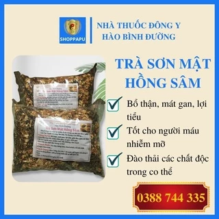 [Giá Sỉ] Trà Sơn Mật Hồng Sâm Sapa Loại 1 Mát Gan Đẹp Da Gói 1Kg