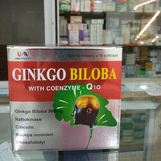 HOẠT HUYẾT DƯỠNG NÃO - GINKGO BILOBA 360mg with coenzym Q10