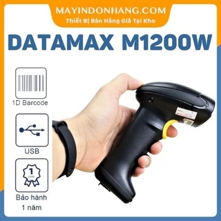 Máy quét mã vạch không dây cầm tay DATAMAX M1200W / SYBLE 147 - Súng scan mã Barcode 1D dành cho chủ shop shiper