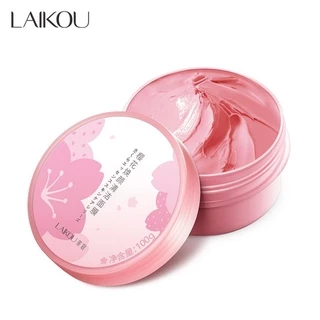 Mặt nạ bùn đất sét LAIKOU 100g làm sạch sâu loạI bỏ mụn đầu đen chăm sóc da