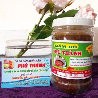 Mắm rò Phú Thành ( mắm cá) 500g 😋SIÊU NGON😋 - Đặc Sản Huế