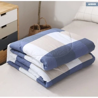 [Săn Giá rẻ] Chăn hè chần bông đắp 2 mặt - mền ngủ cotton 1.6x2m - chất liệu cotton thoáng mát