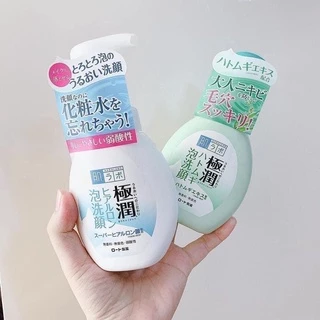 SỮA RỬA MẶT TẠO BỌT HADALABO HATOMUGI FOAMING FACE WASH