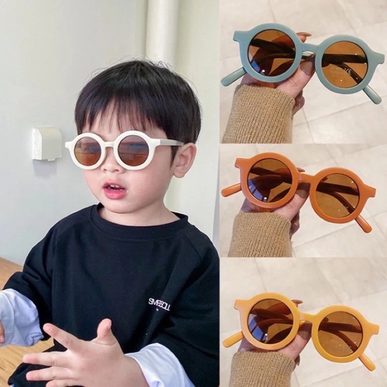 Kính cho bé 🍒 FREESHIP🍒 Kính mát màu Pastel cho bé trai bé gái cho bé 2 tuổi- 5 tuổi