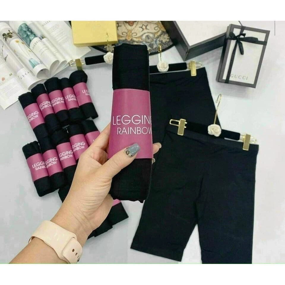 Quần Legging lửng nữ chất Umi nâng mông co dãn 4 chiều_𝐐𝟏𝟕