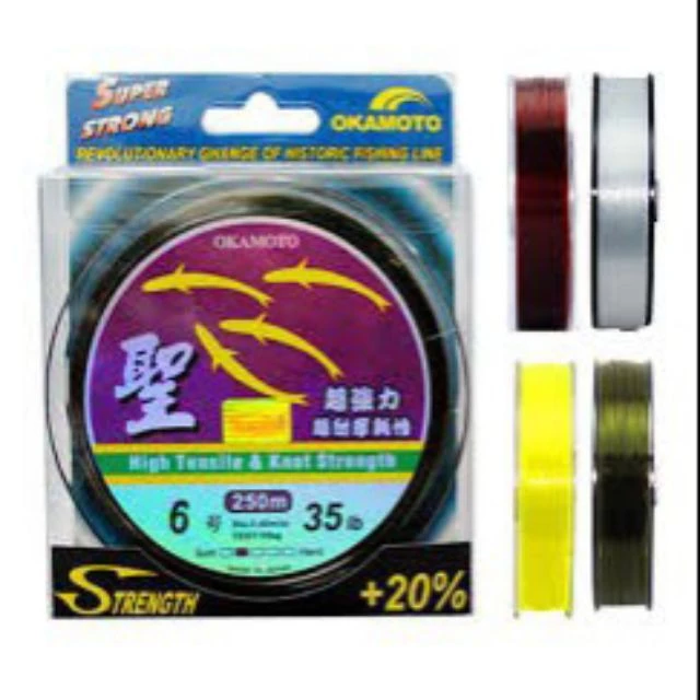 Cước câu cá dài 250m Siêu rẻ, siêu đẹp, siêu chất lượng