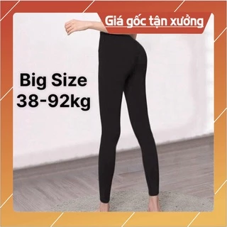 Quần Legging Túi Zip Cotton Siêu Co Dãn Tôn Dáng Bigsize