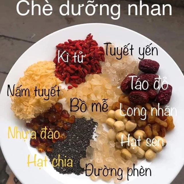 Sét chè dưỡng nhan (11-12 vị) 340-370gr