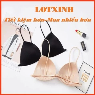 Áo bra dây nhỏ không gọng lót đệm mỏng su đúc tối giản sexy AOLOT14