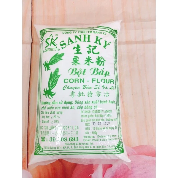 Bột bắp Sanh Ký 500g