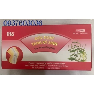 Độc hoạt tang ký sinh Fito hộp 100 viên