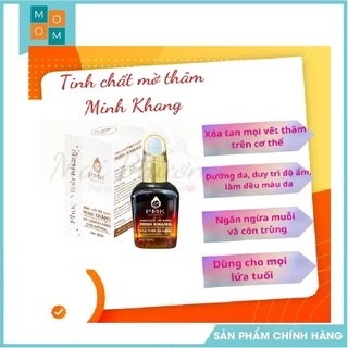 Tinh chất Xóa mờ thâm Minh Khang- Xoá thâm Sẹo,thâm mắt, thâm môi,thâm nách,thâm mụn,thâm gãi ngứa - Chính Hãng