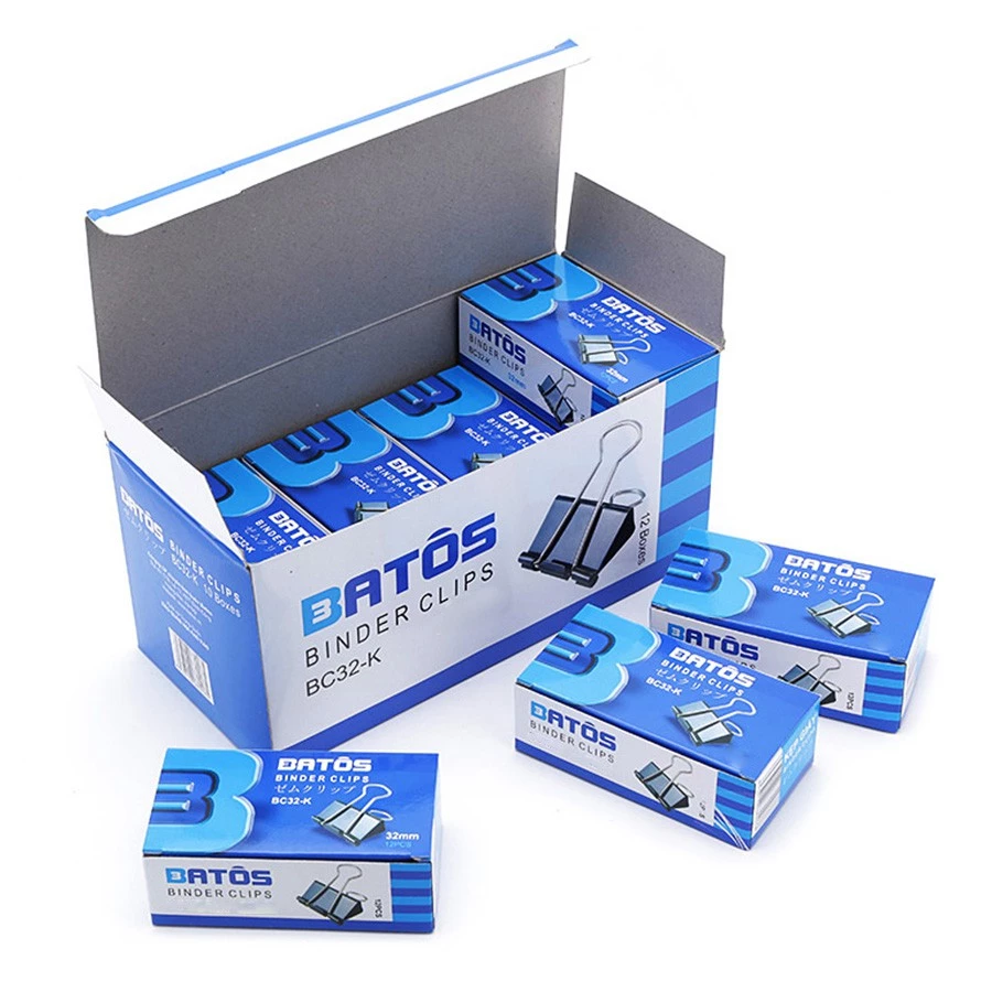 [KẸP BƯỚM] BATOS 12 CÁI/ HỘP - KẸP HỒ SƠ