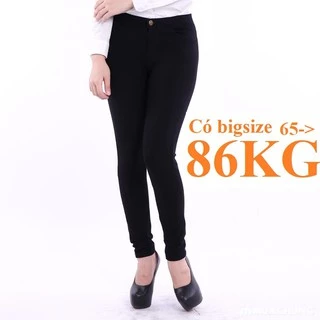 QUẦN TREGGING CẠP KHUY KHÓA SIZE TO BIG SIZE cho người mập, người béo