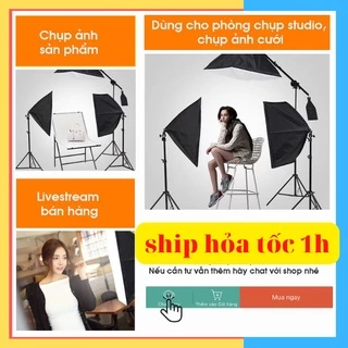 Đèn Trợ Sáng - SoftBox 50X70CM 1 Bóng LED 50W