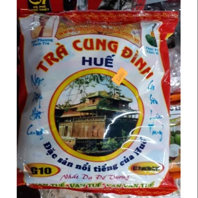 [CHÍNH HÃNG] 1 gói trà Cung Đình G10 Đức Phượng _ Huế _600gr