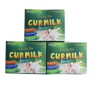 Cốm lợi sữa Curmilk hộp to 20 gói(5g/gói) - DK Pharma