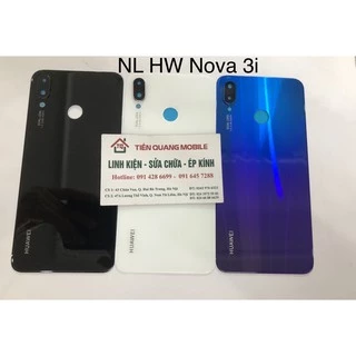 Nắp lưng Huawei Nova 3i có mắt cam, không mắt cam (đen, xanh, trắng đỏ)