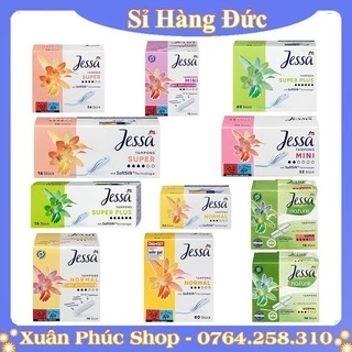 Băng vệ sinh Tampon Jessa hộp đủ size - Hàng Nội Địa Đức