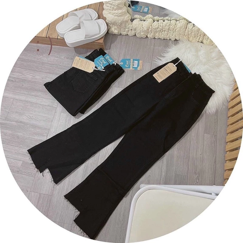 loe lỡ dài 90cm cắt gấu kiểu