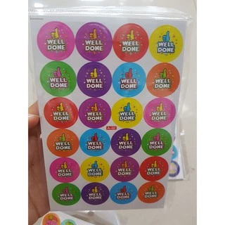 Sticker lời khen tiếng anh (10 tấm)