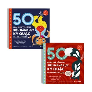 Bộ sách khoa học 2 cuốn khám phá về những siêu năng lực kỳ quặc - Crabit Kidbooks