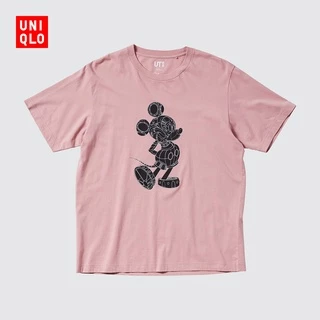 Uniqlo nam / nữ / cặp đôi (ut) mickey stands short sleeve t-shirt (disney)