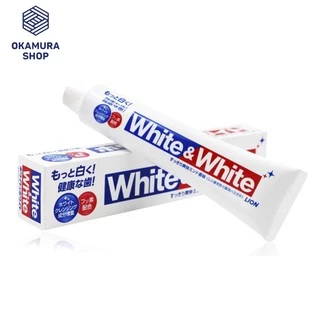 [Chính hãng Nhật] Kem đánh răng White & White Lion nội địa Nhật Bản 150g