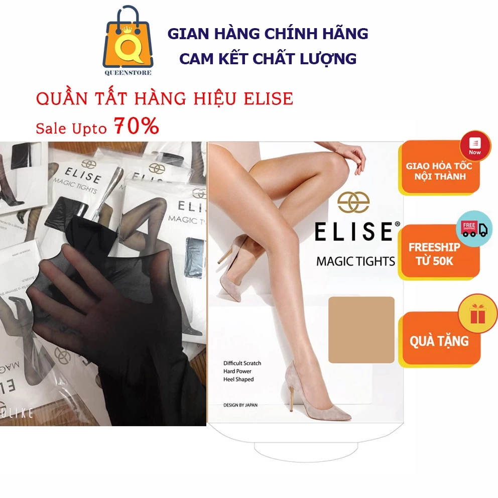 [HÀNG HIỆU ELISE] Quần Tất Nữ Magic Tight 20D, 30D Siêu Dai Chống Rút Công Nghệ Nhật Đi 4 Mùa Dai Bền - QueenStore