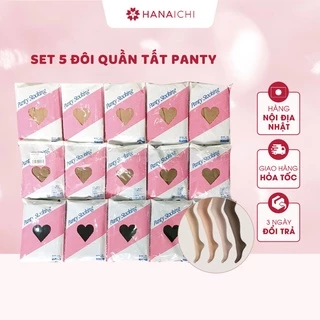 SET 5 ĐÔI QUẦN TẤT PANTY