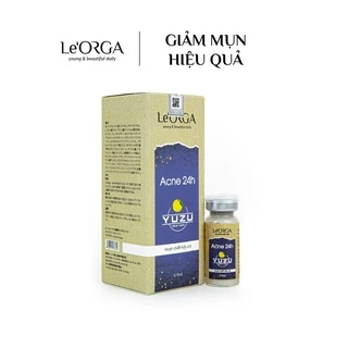 Serum Cho Da Mụn Le'Orga - Acne 24h Tinh Chất Giảm Mụn Cho Da Dầu Da Nhạy Cảm 8ml