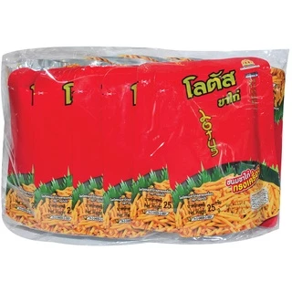 Bánh que đỏ vị tôm Thái Lan Dorkbua lốc 13 gói x 20g ăn vặt ngon mê